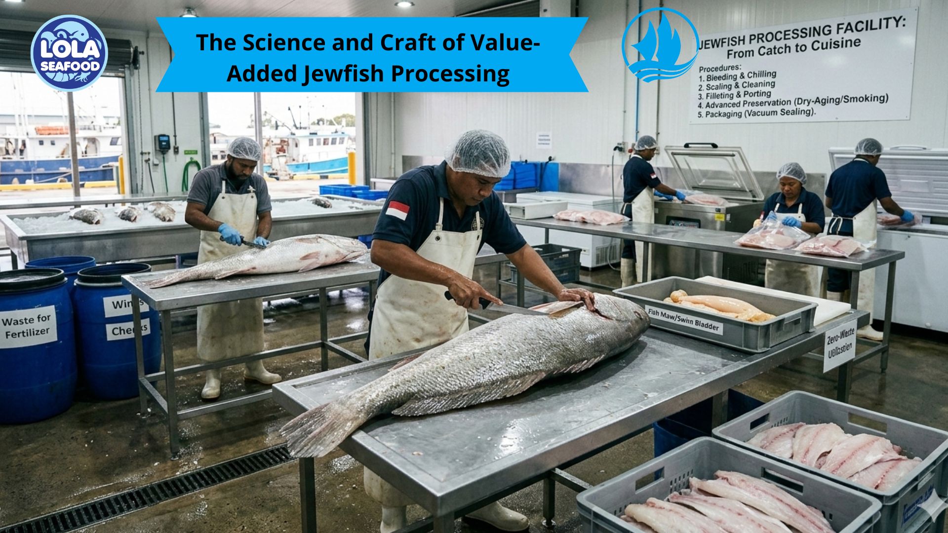 The Science and Craft of Value-Added Jewfish Processing
